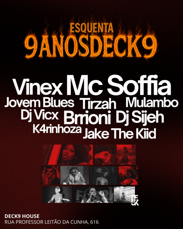 ESQUENTA #9ANOSDECK9 | 30/05